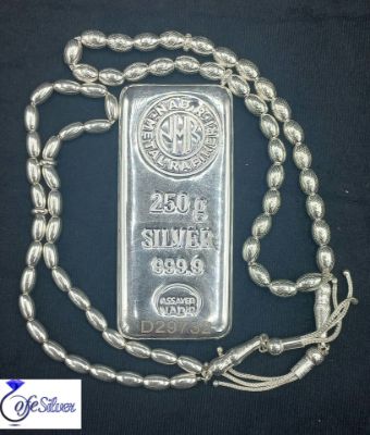 ساخت گردنبند نقره و تسبیح نقره با نقره خام ساخت گردنبند نقره و تسبیح نقره با نقره خام